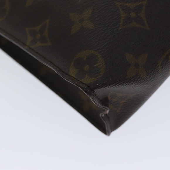 LOUIS VUITTON Monogram Poche Toilette 26 Pouch M47542 LV Auth 72300