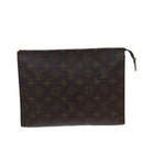 LOUIS VUITTON Monogram Poche Toilette 26 Pouch M47542 LV Auth 72300-13