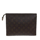 LOUIS VUITTON Monogram Poche Toilette 26 Pouch M47542 LV Auth 72300-2