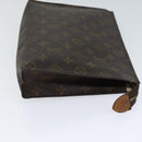 LOUIS VUITTON Monogram Poche Toilette 26 Pouch M47542 LV Auth 72300-3