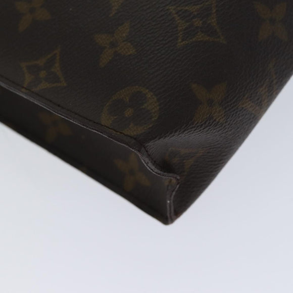 LOUIS VUITTON Monogram Poche Toilette 26 Pouch M47542 LV Auth 72300