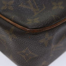 LOUIS VUITTON Monogram Compiegne 23 Clutch Bag M51847 LV Auth 72306-7