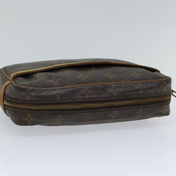 LOUIS VUITTON Monogram Compiegne 23 Clutch Bag M51847 LV Auth 72306