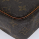 LOUIS VUITTON Monogram Compiegne 23 Clutch Bag M51847 LV Auth 72306-14