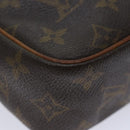 LOUIS VUITTON Monogram Compiegne 23 Clutch Bag M51847 LV Auth 72306-15
