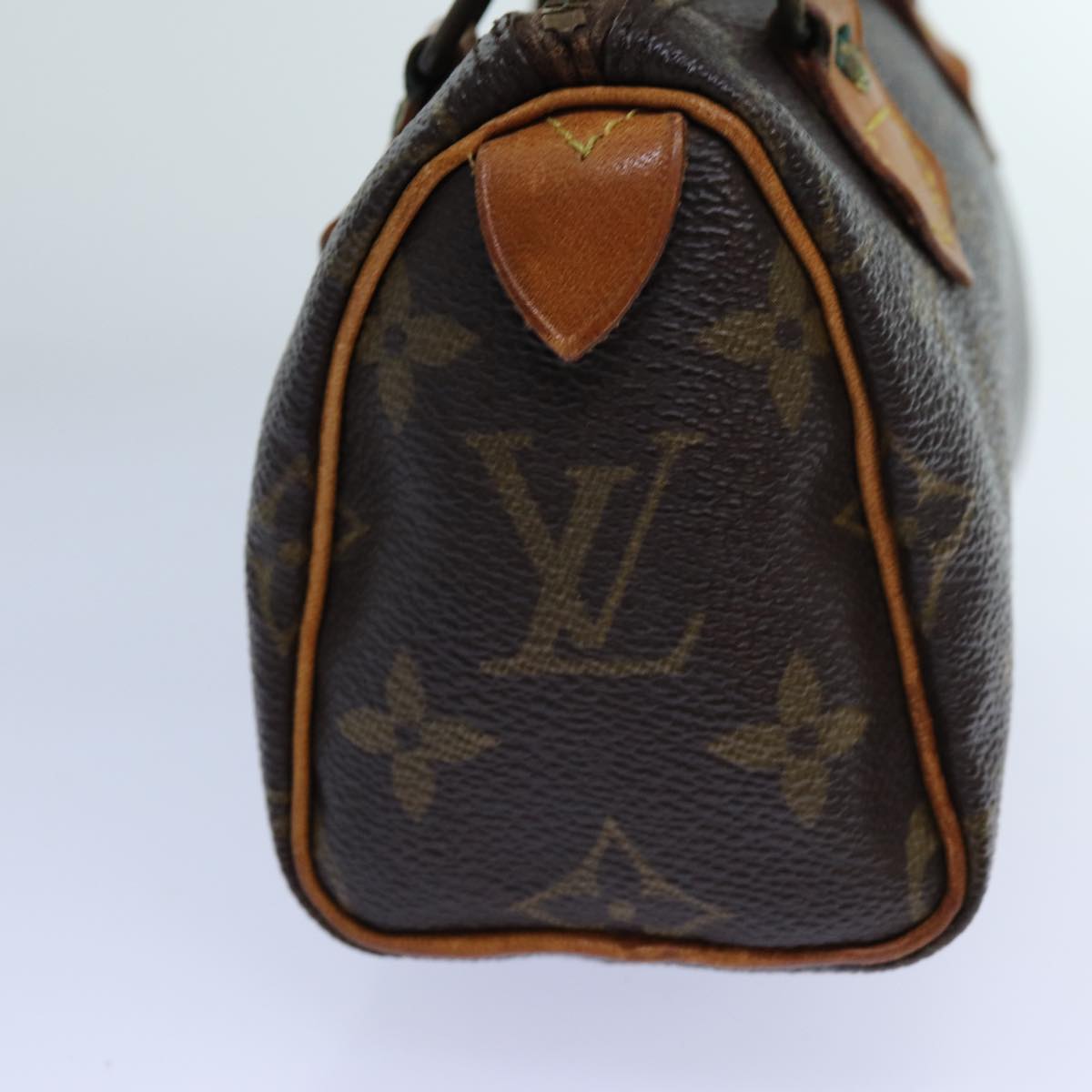 LOUIS VUITTON Monogram Mini Speedy Hand Bag M41534 LV Auth 72314