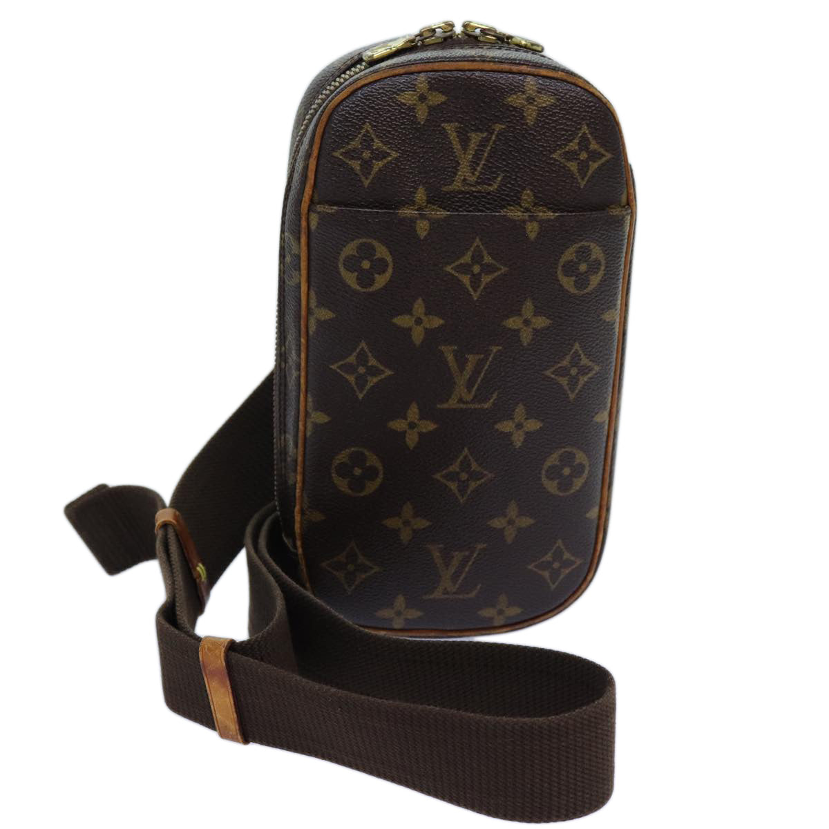 LOUIS VUITTON Monogram Pochette Gange Shoulder Bag M51870 LV Auth 72329