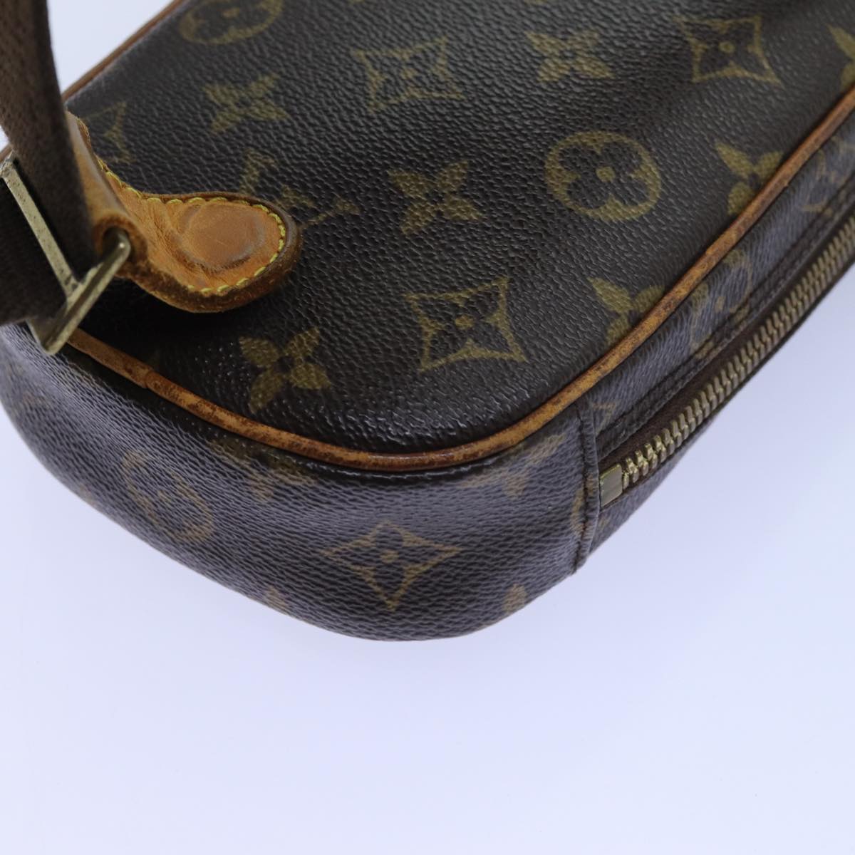 LOUIS VUITTON Monogram Pochette Gange Shoulder Bag M51870 LV Auth 72329