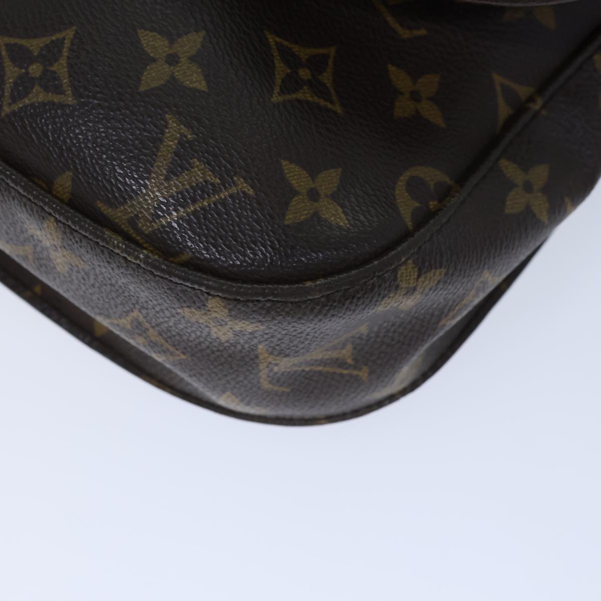 LOUIS VUITTON Monogram Saint Cloud GM Shoulder Bag M51242 LV Auth 72337