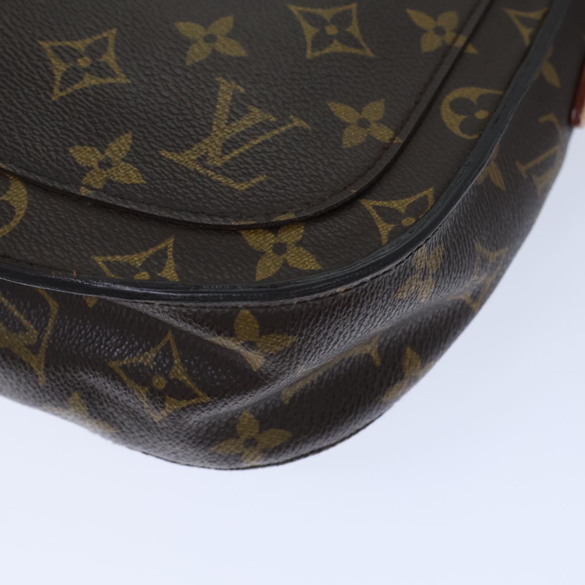 LOUIS VUITTON Monogram Saint Cloud GM Shoulder Bag M51242 LV Auth 72337