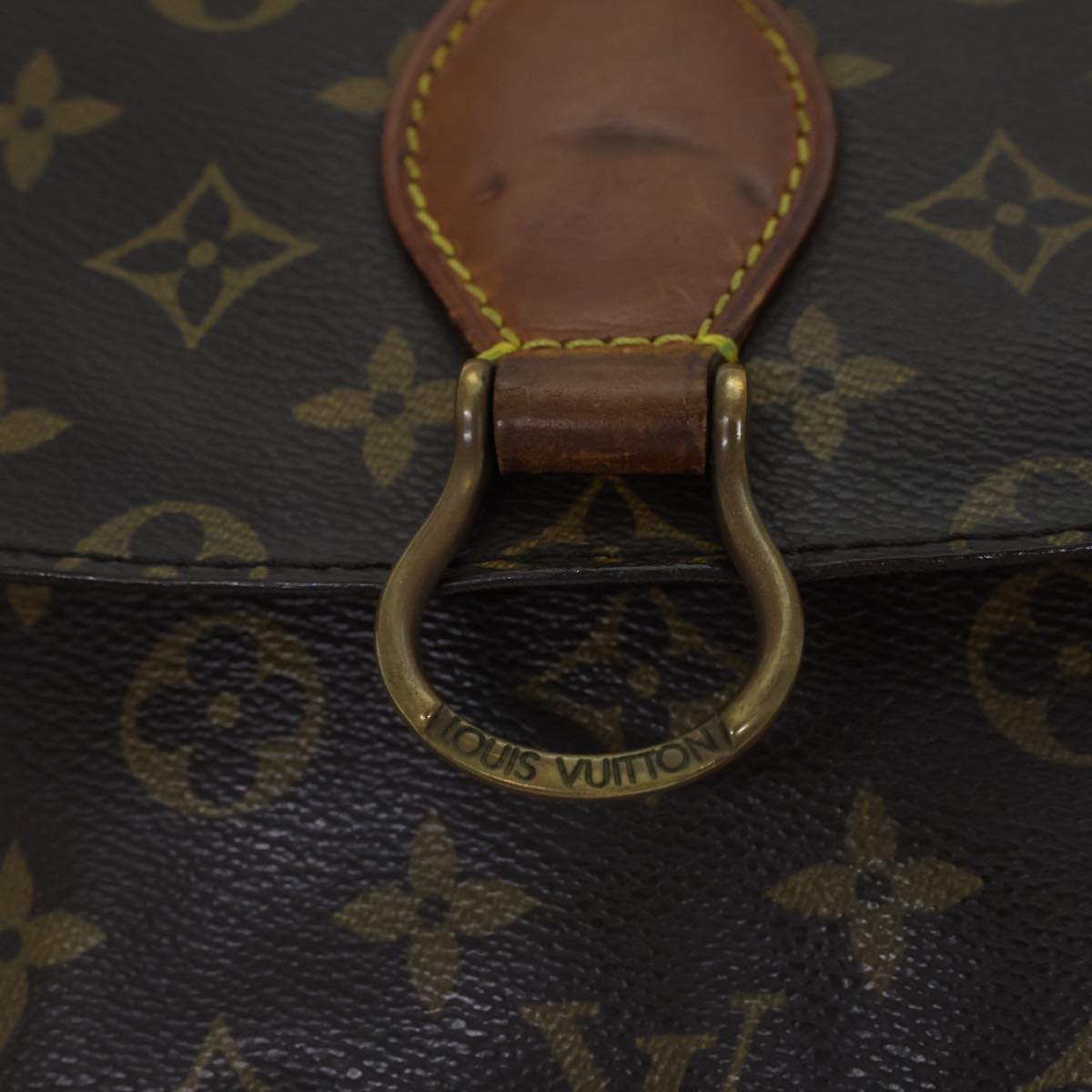 LOUIS VUITTON Monogram Saint Cloud GM Shoulder Bag M51242 LV Auth 72337