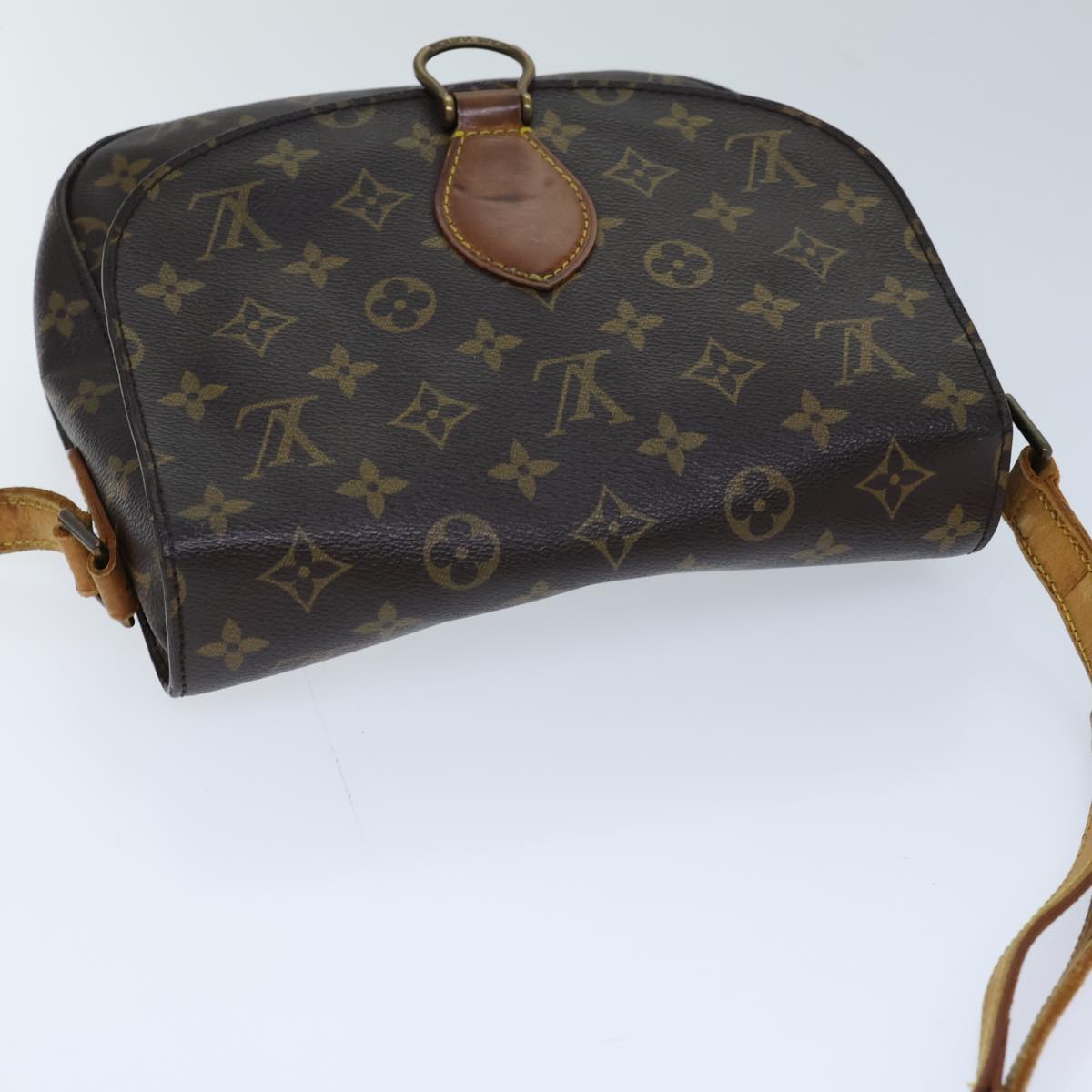 LOUIS VUITTON Monogram Saint Cloud GM Shoulder Bag M51242 LV Auth 72337