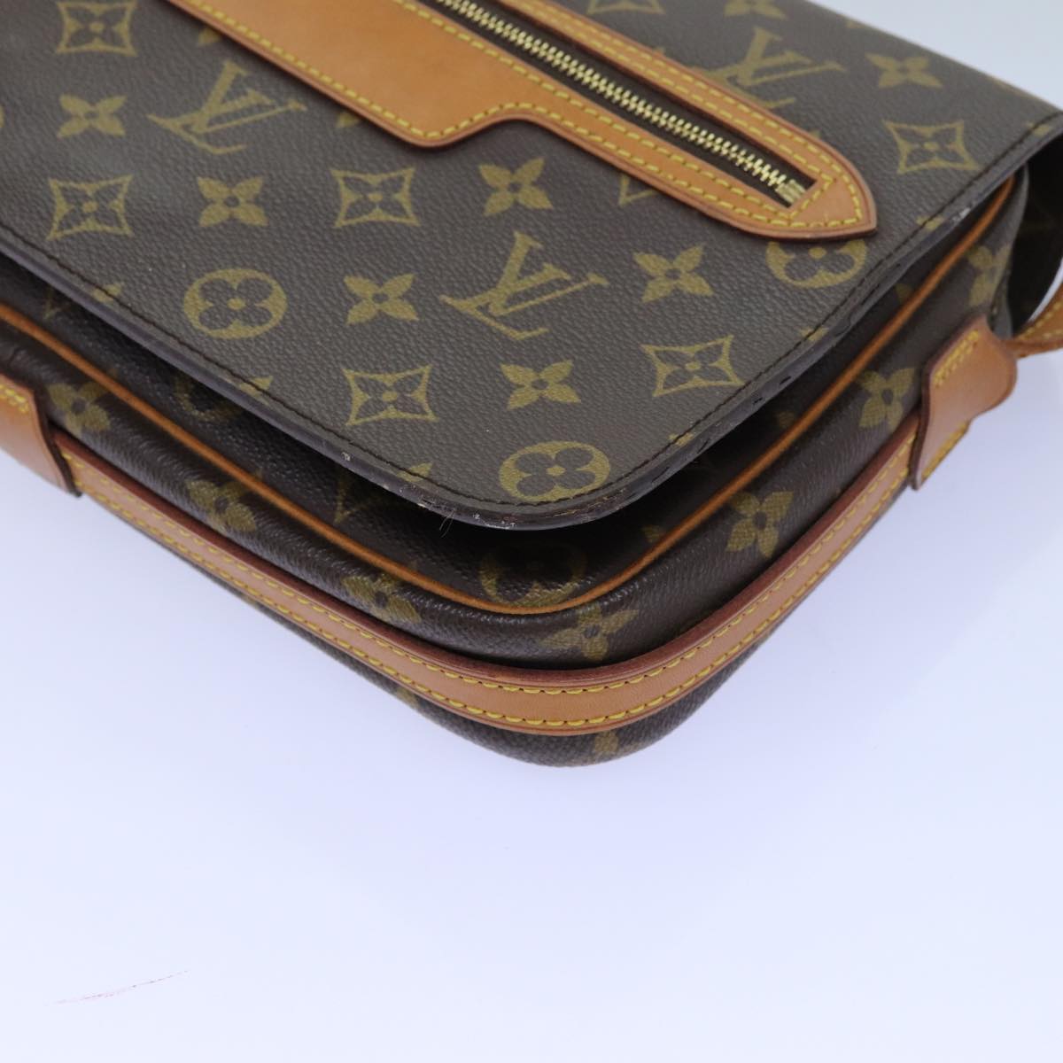 LOUIS VUITTON Monogram Saint Germain Shoulder Bag M51207 LV Auth 72338