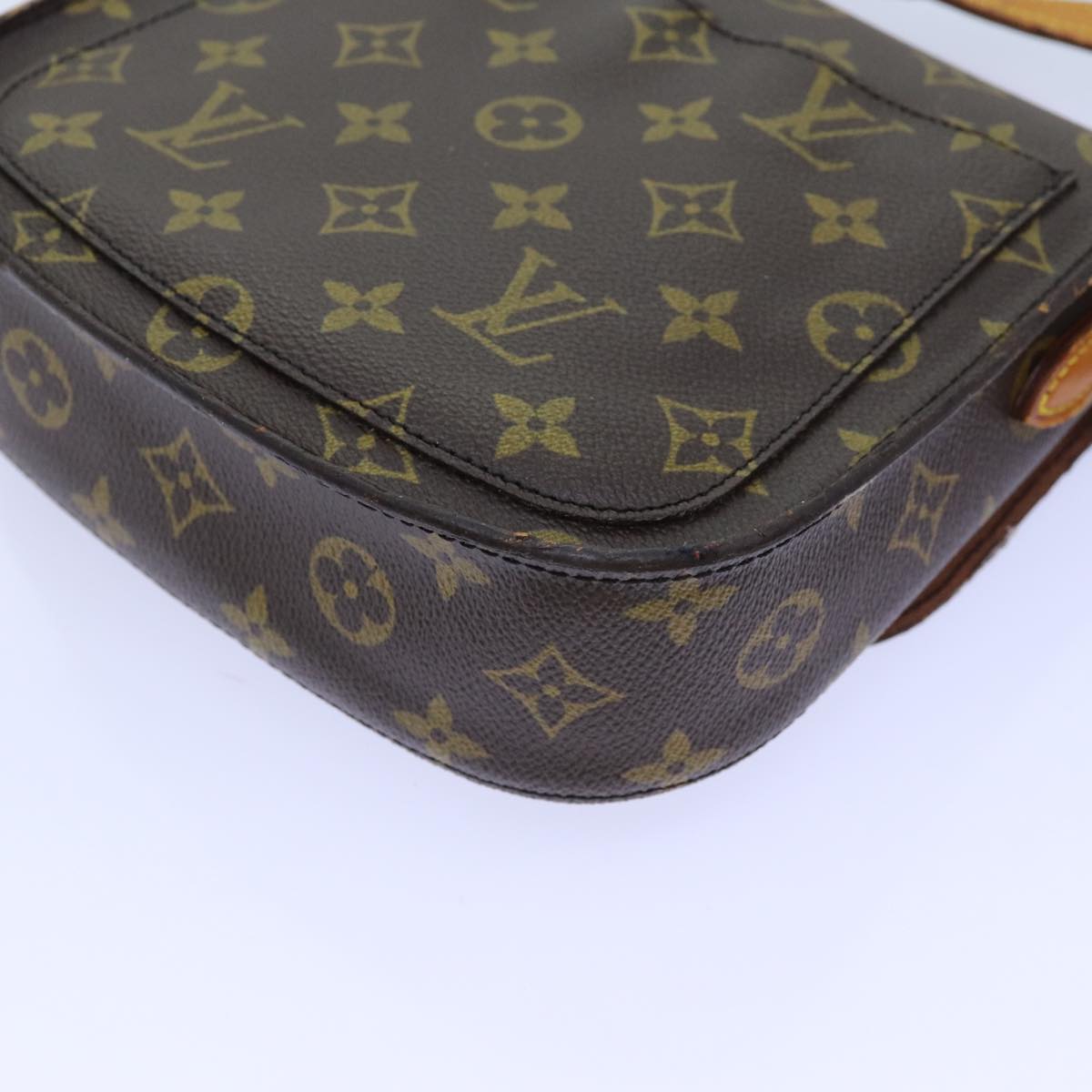 LOUIS VUITTON Monogram Saint Cloud MM Shoulder Bag M51243 LV Auth 72340