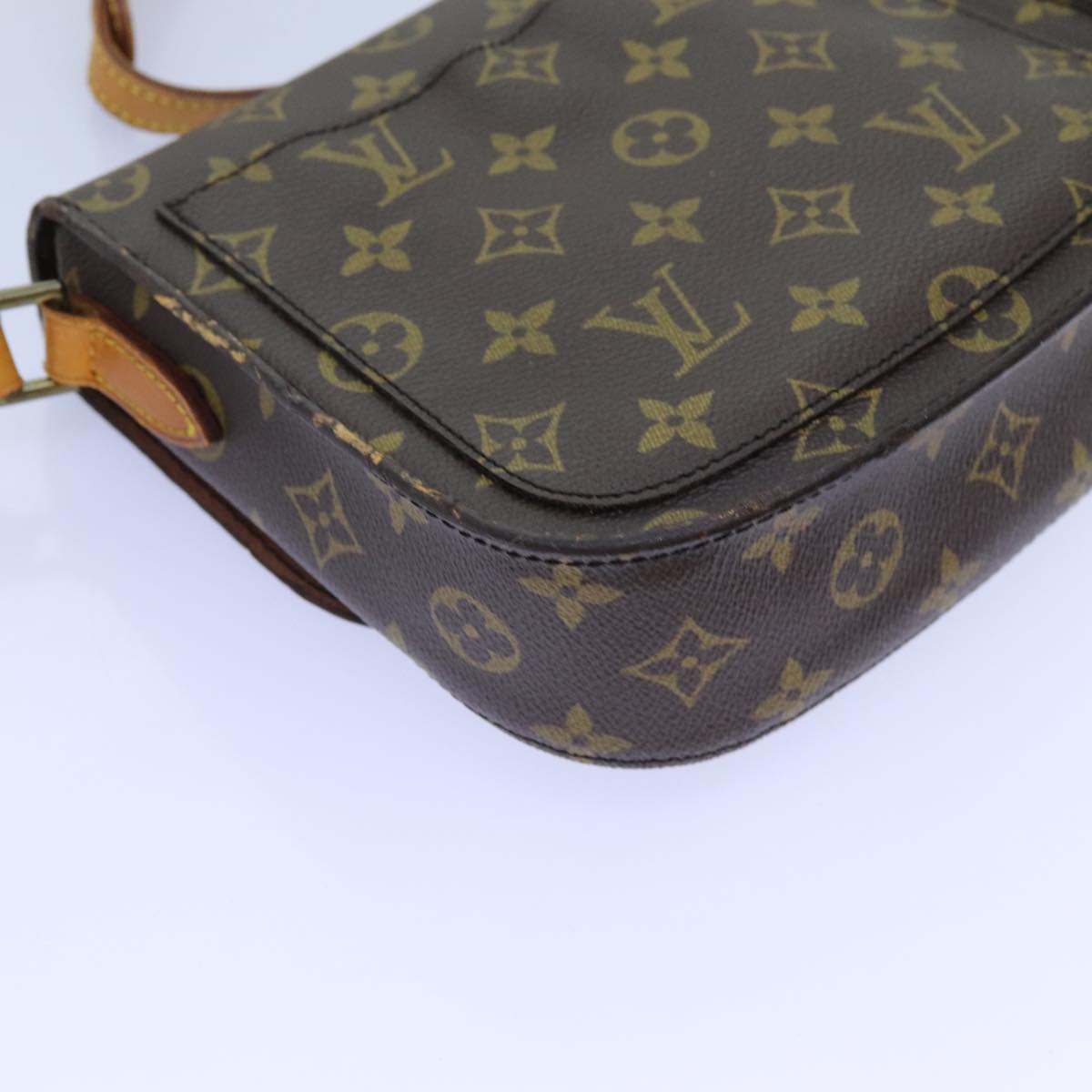 LOUIS VUITTON Monogram Saint Cloud MM Shoulder Bag M51243 LV Auth 72340