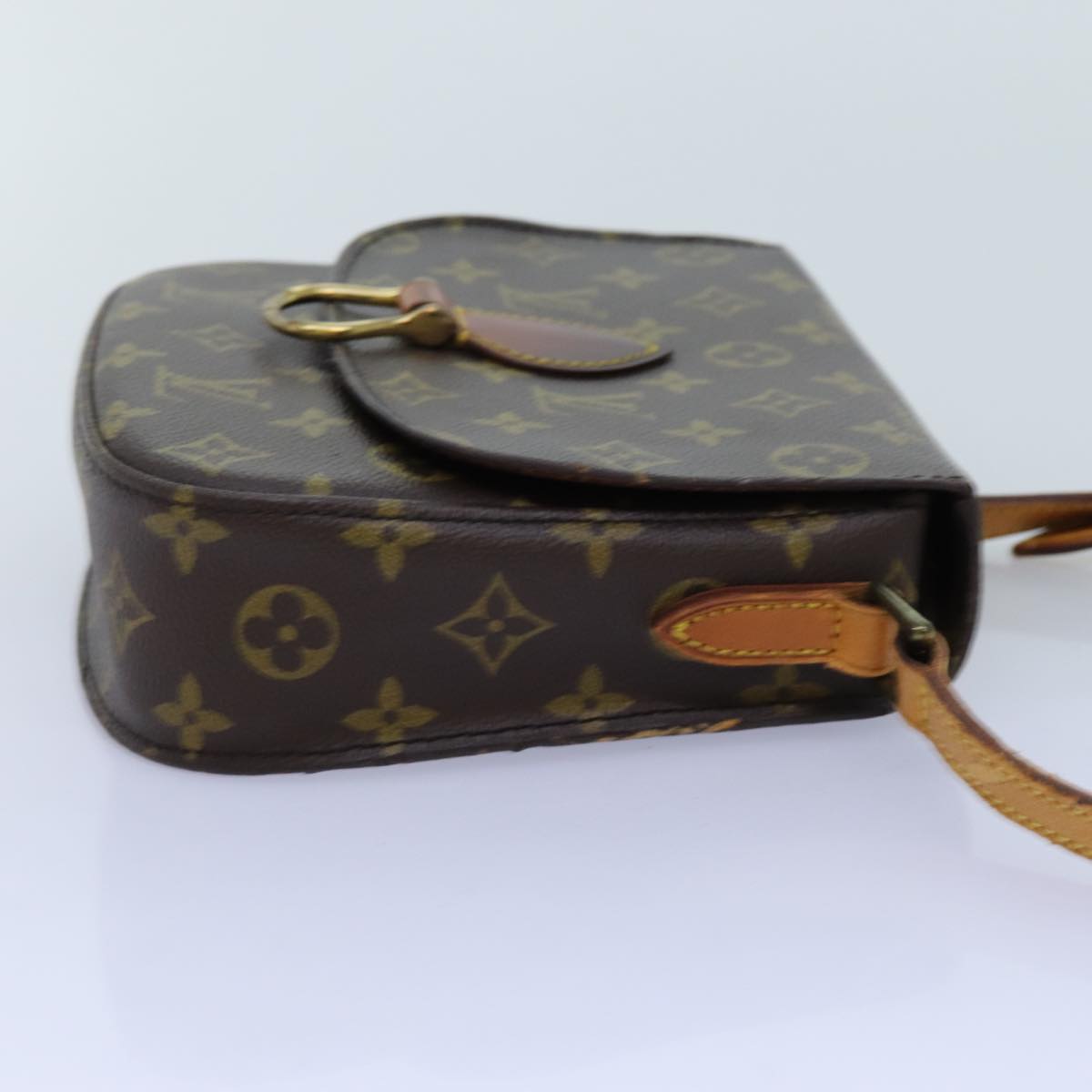 LOUIS VUITTON Monogram Saint Cloud MM Shoulder Bag M51243 LV Auth 72340