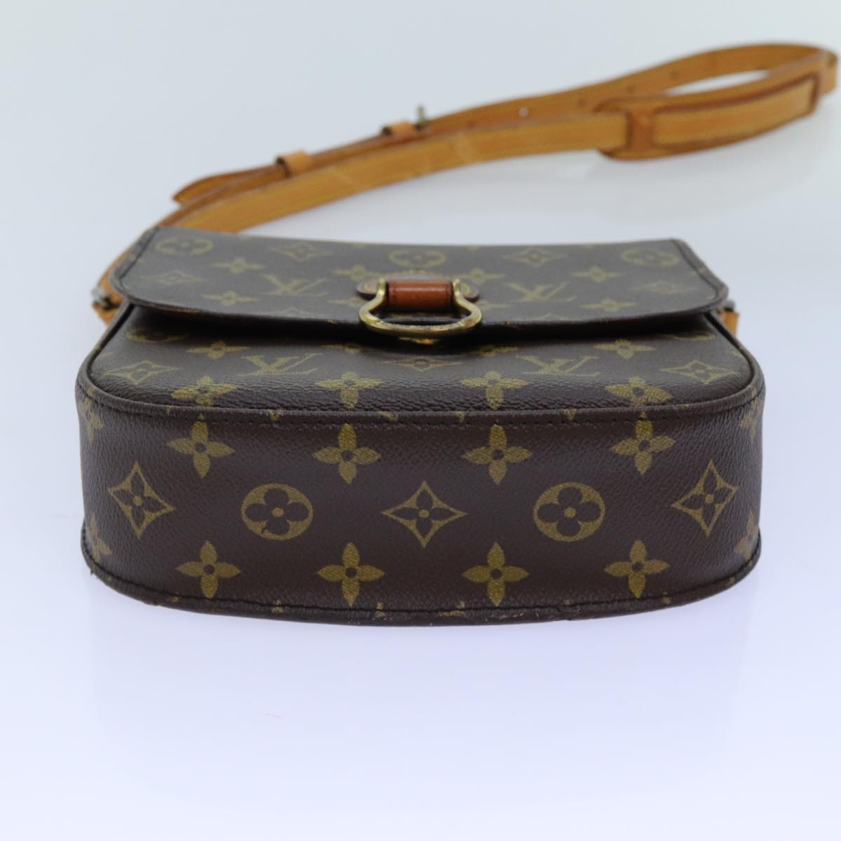 LOUIS VUITTON Monogram Saint Cloud MM Shoulder Bag M51243 LV Auth 72340