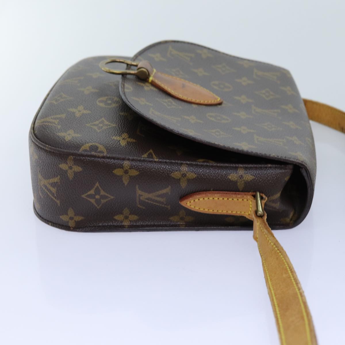 LOUIS VUITTON Monogram Saint Cloud GM Shoulder Bag M51242 LV Auth 72341