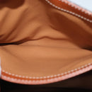 CELINE Macadam Canvas Shoulder Bag PVC Brown Auth 72346-19