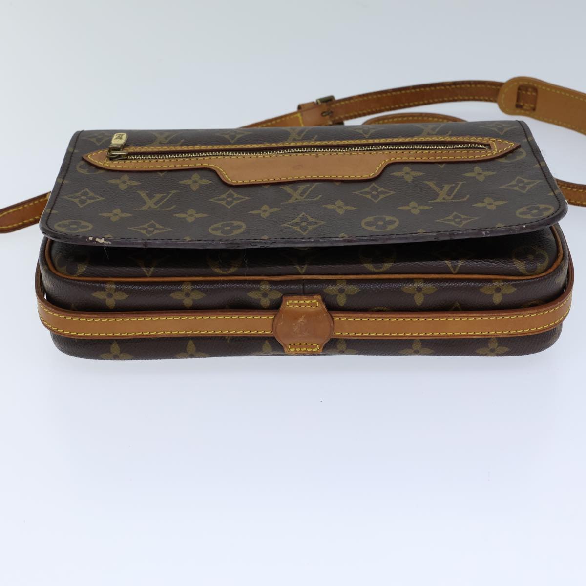 LOUIS VUITTON Monogram Saint Germain Shoulder Bag M51207 LV Auth 72348