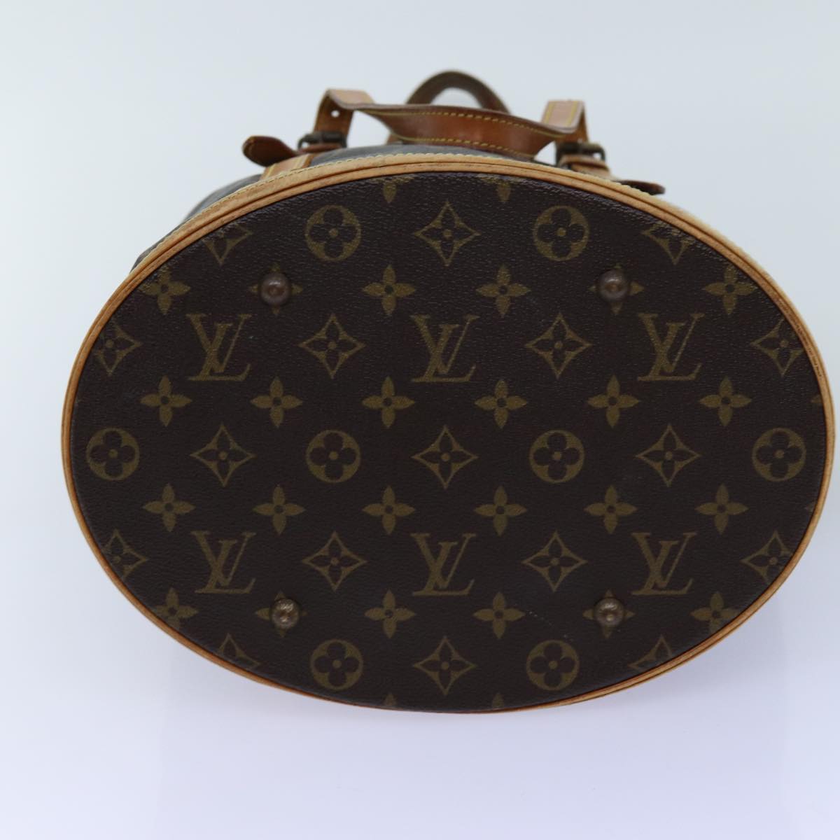 LOUIS VUITTON Monogram Bucket GM Shoulder Bag M42236 LV Auth 72360