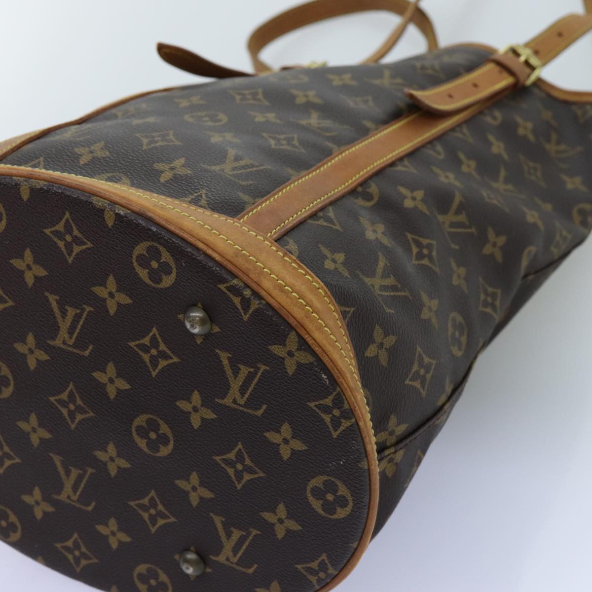 LOUIS VUITTON Monogram Bucket GM Shoulder Bag M42236 LV Auth 72362