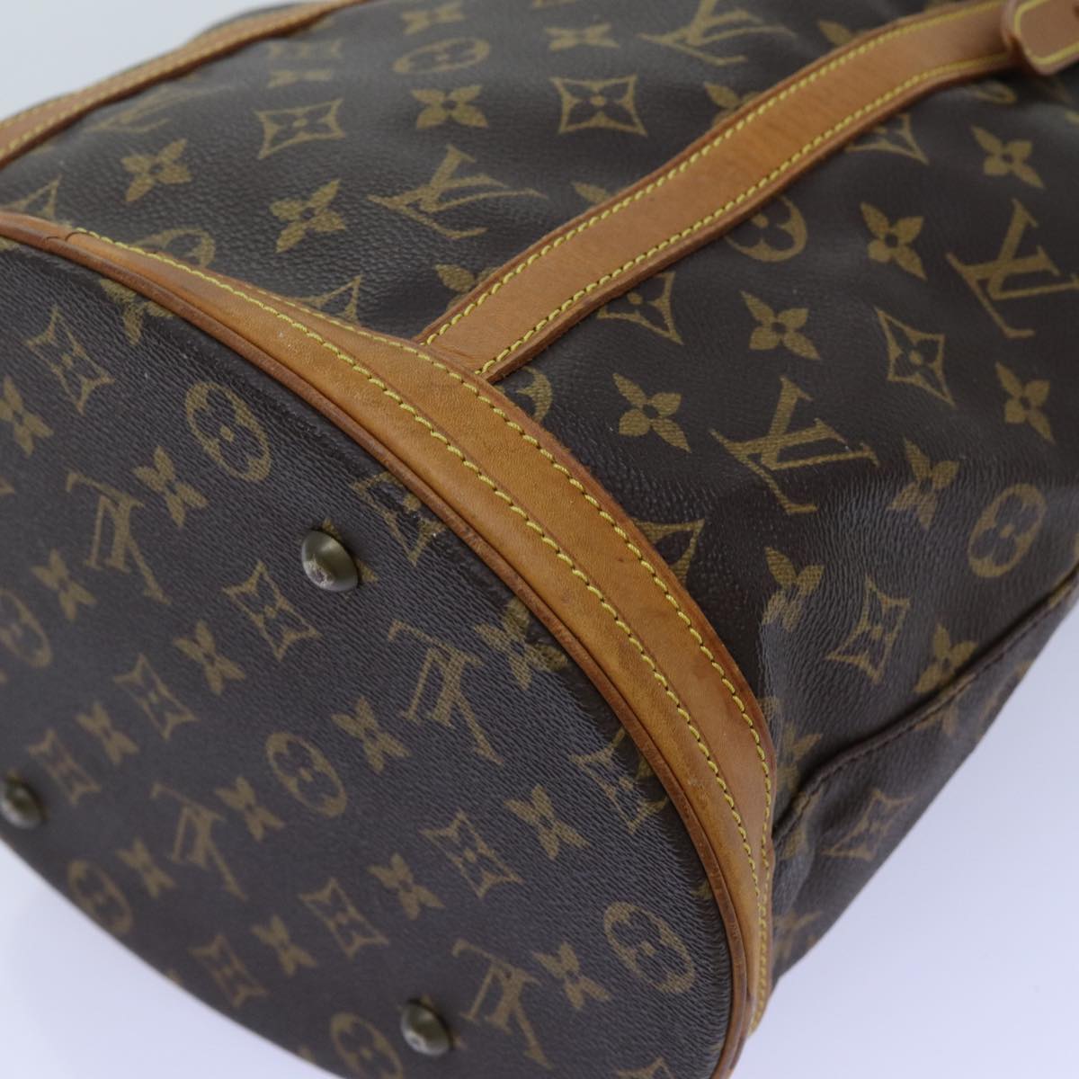 LOUIS VUITTON Monogram Bucket GM Shoulder Bag M42236 LV Auth 72362