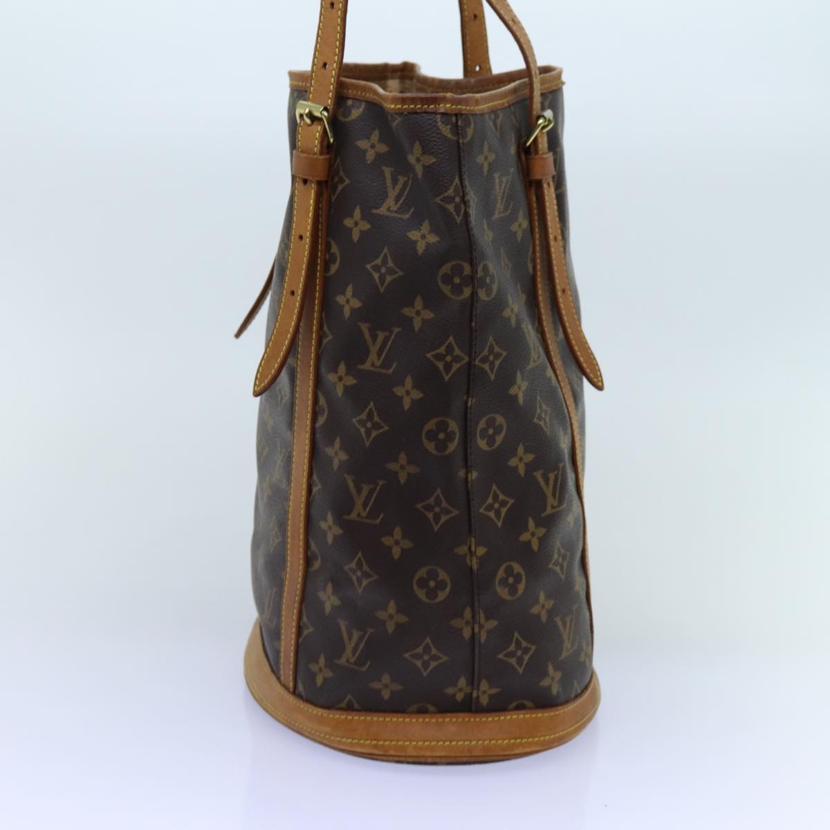 LOUIS VUITTON Monogram Bucket GM Shoulder Bag M42236 LV Auth 72362