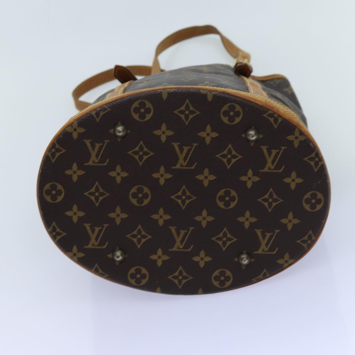 LOUIS VUITTON Monogram Bucket GM Shoulder Bag M42236 LV Auth 72362