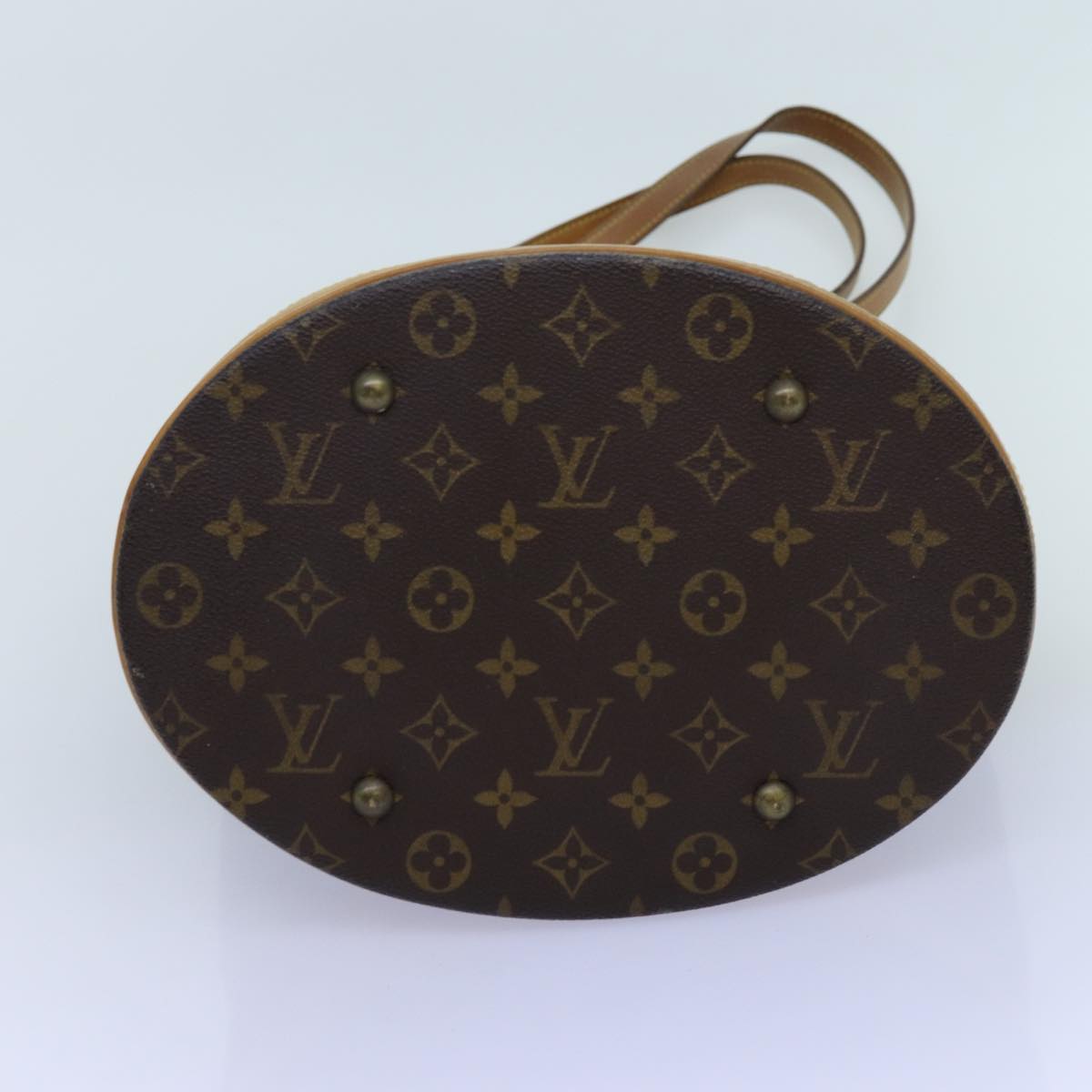 LOUIS VUITTON Monogram Bucket GM Shoulder Bag M42236 LV Auth 72363