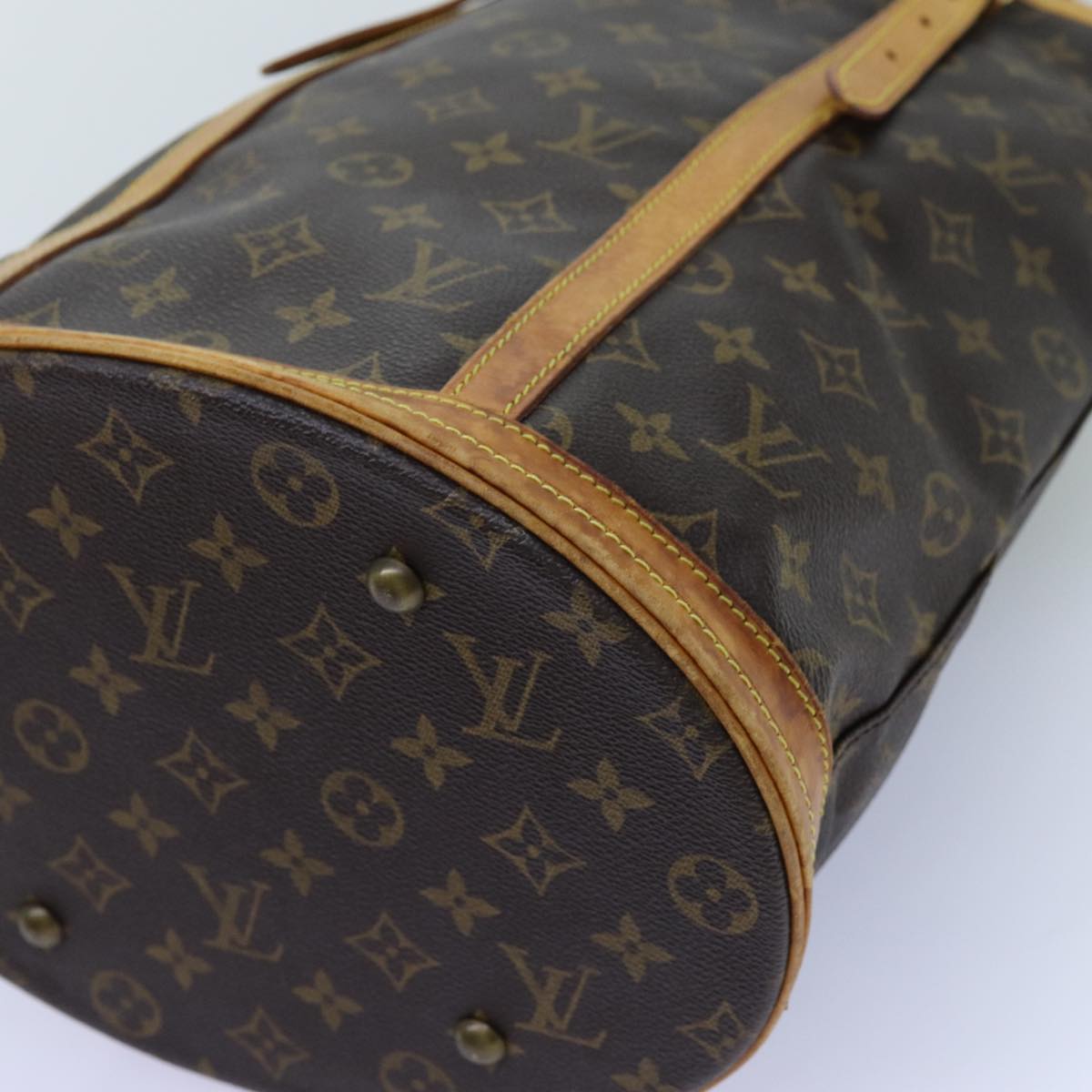 LOUIS VUITTON Monogram Bucket GM Shoulder Bag M42236 LV Auth 72364