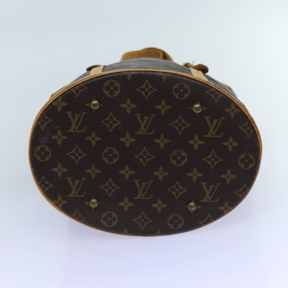 LOUIS VUITTON Monogram Bucket GM Shoulder Bag M42236 LV Auth 72364