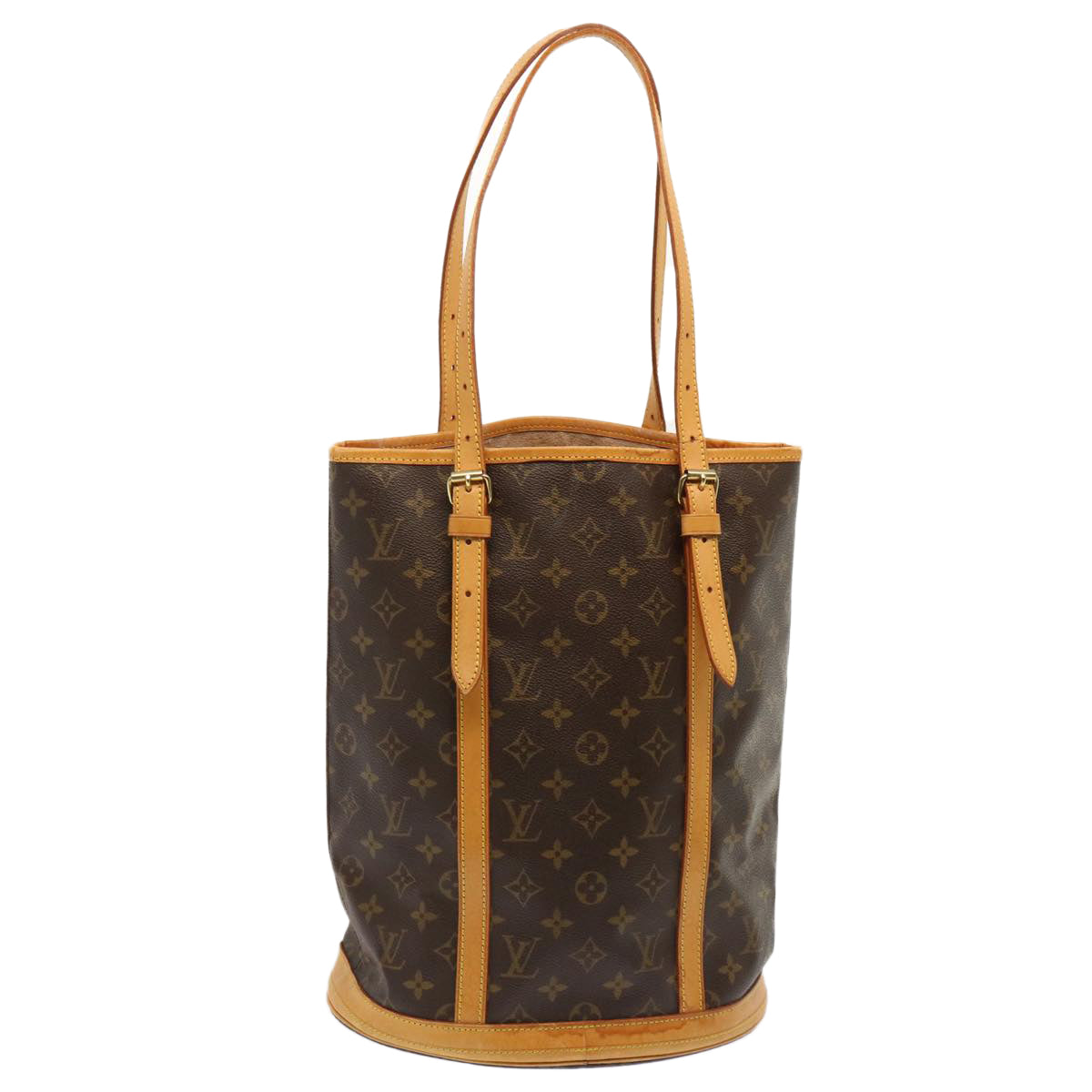 LOUIS VUITTON Monogram Bucket GM Shoulder Bag M42236 LV Auth 72365