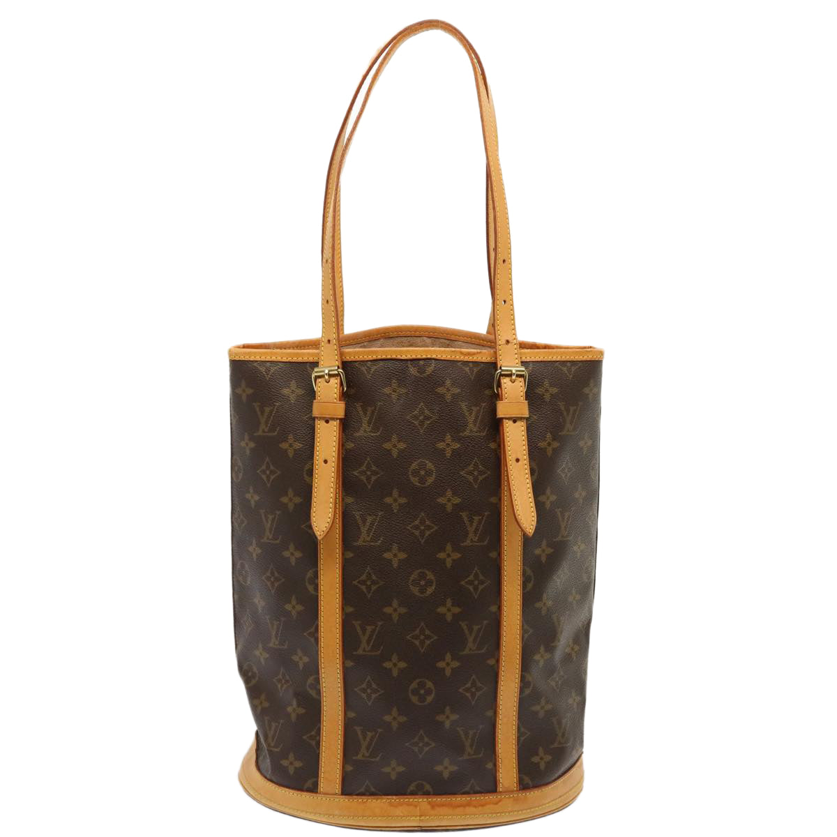 LOUIS VUITTON Monogram Bucket GM Shoulder Bag M42236 LV Auth 72365