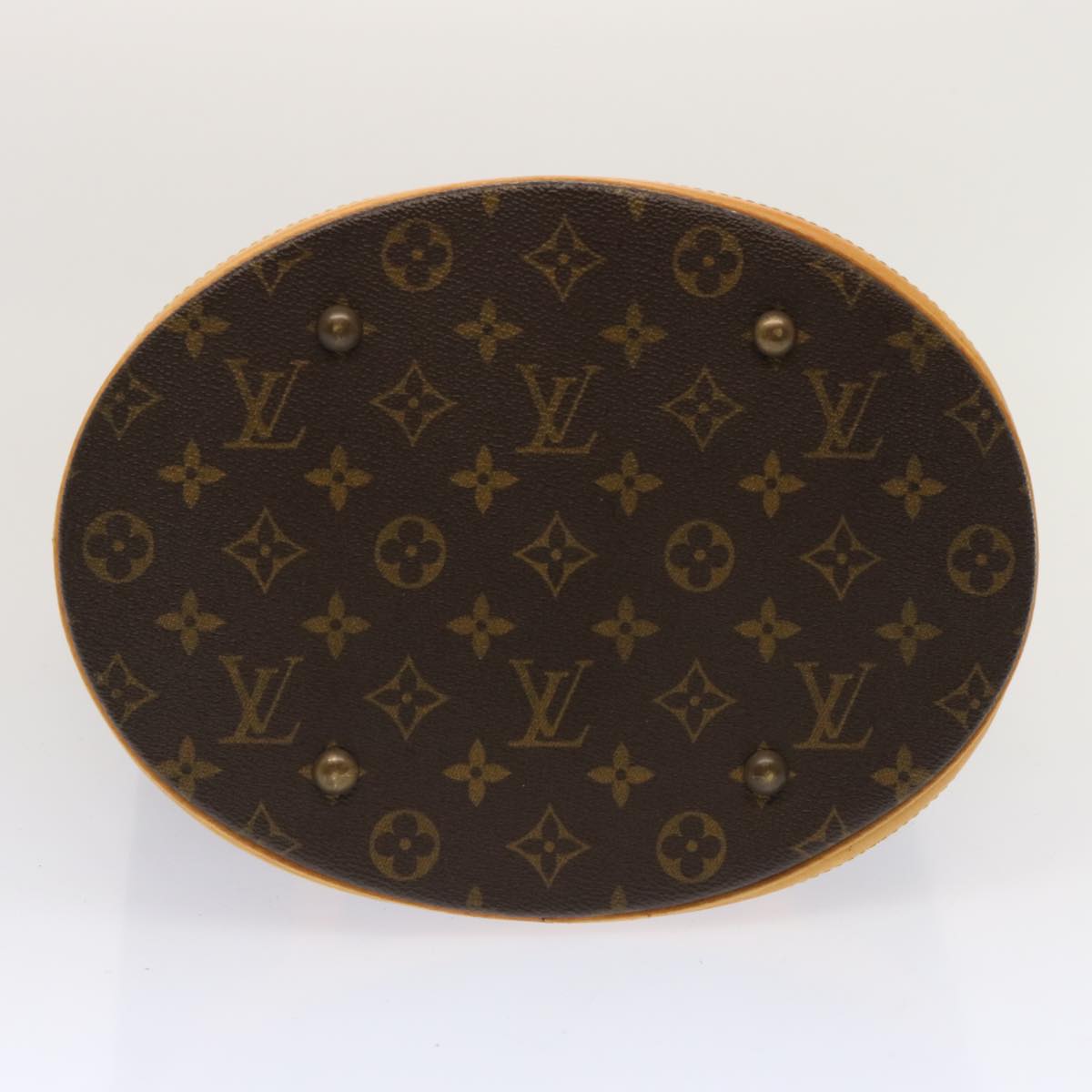 LOUIS VUITTON Monogram Bucket GM Shoulder Bag M42236 LV Auth 72365