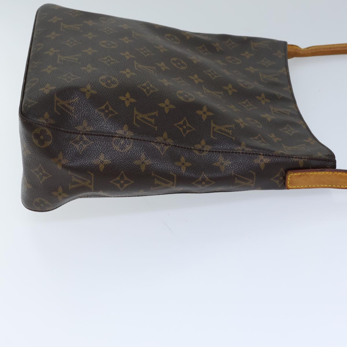 LOUIS VUITTON Monogram Looping GM Shoulder Bag M51145 LV Auth 72367