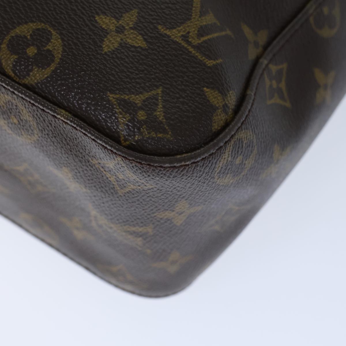 LOUIS VUITTON Monogram Looping GM Shoulder Bag M51145 LV Auth 72368