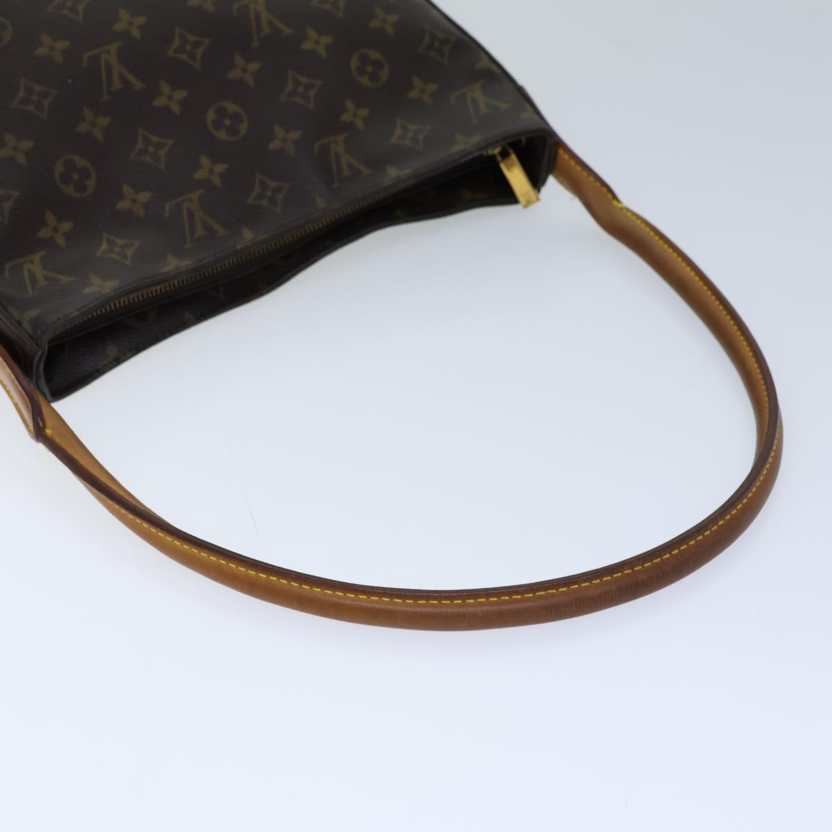 LOUIS VUITTON Monogram Looping GM Shoulder Bag M51145 LV Auth 72368