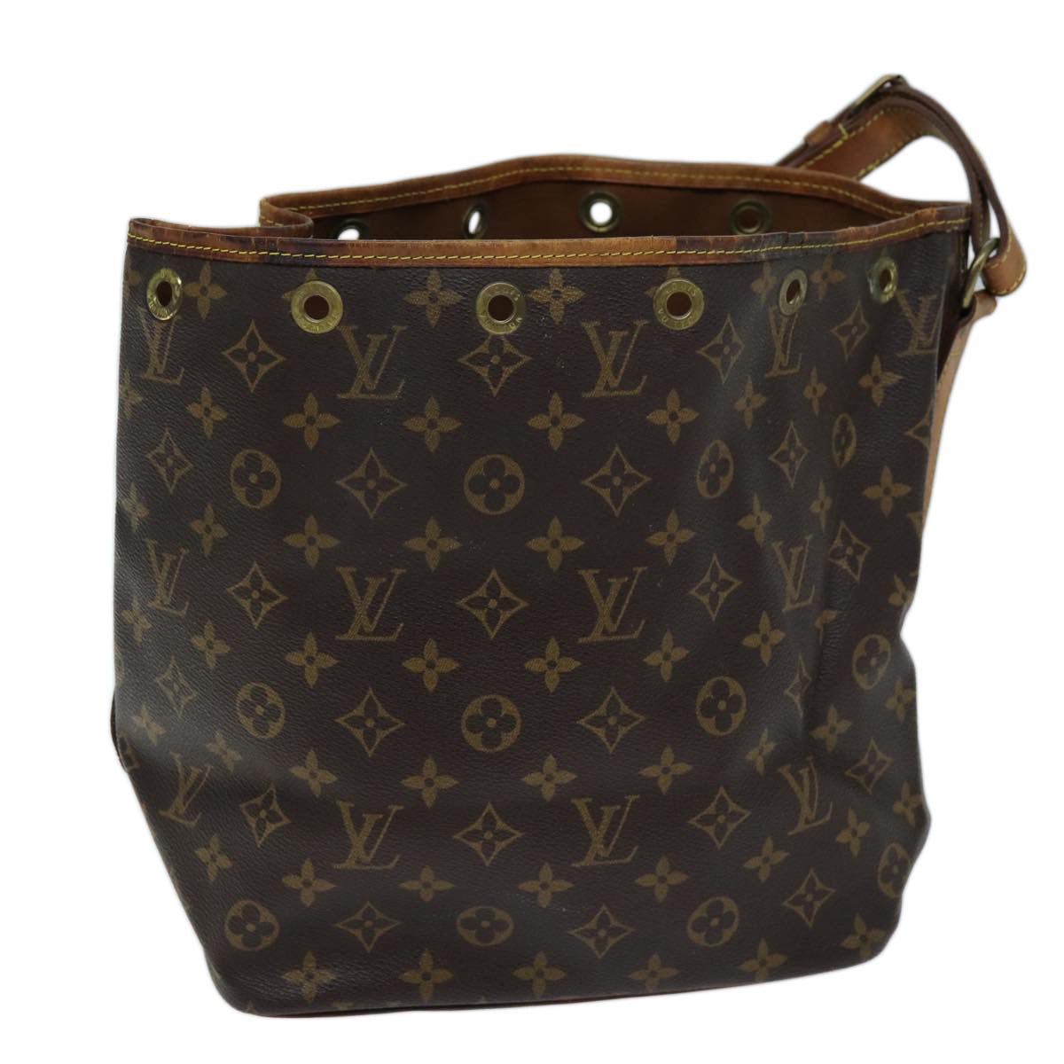 LOUIS VUITTON Monogram Petit Noe Shoulder Bag M42226 LV Auth 72369 - 0