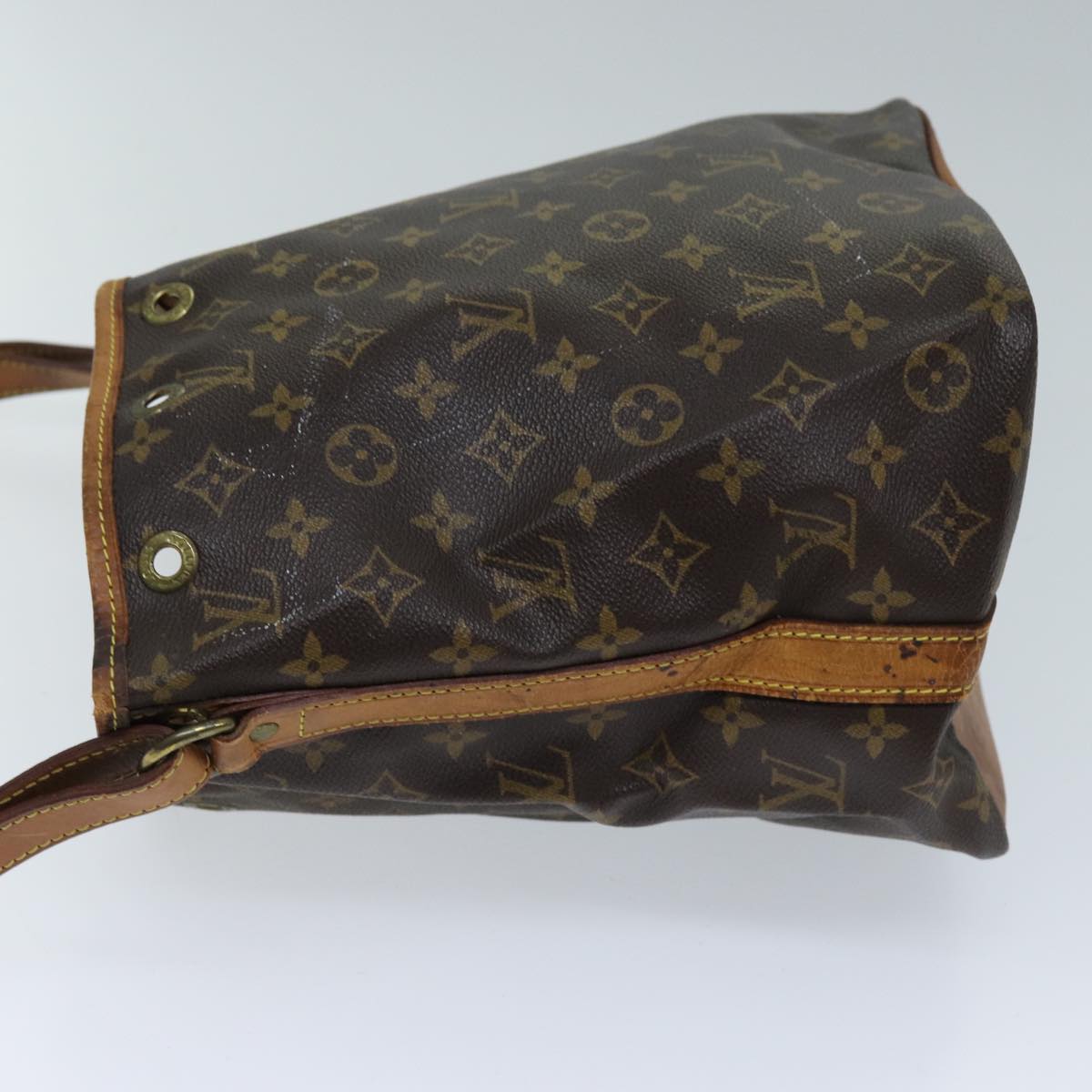 LOUIS VUITTON Monogram Petit Noe Shoulder Bag M42226 LV Auth 72369