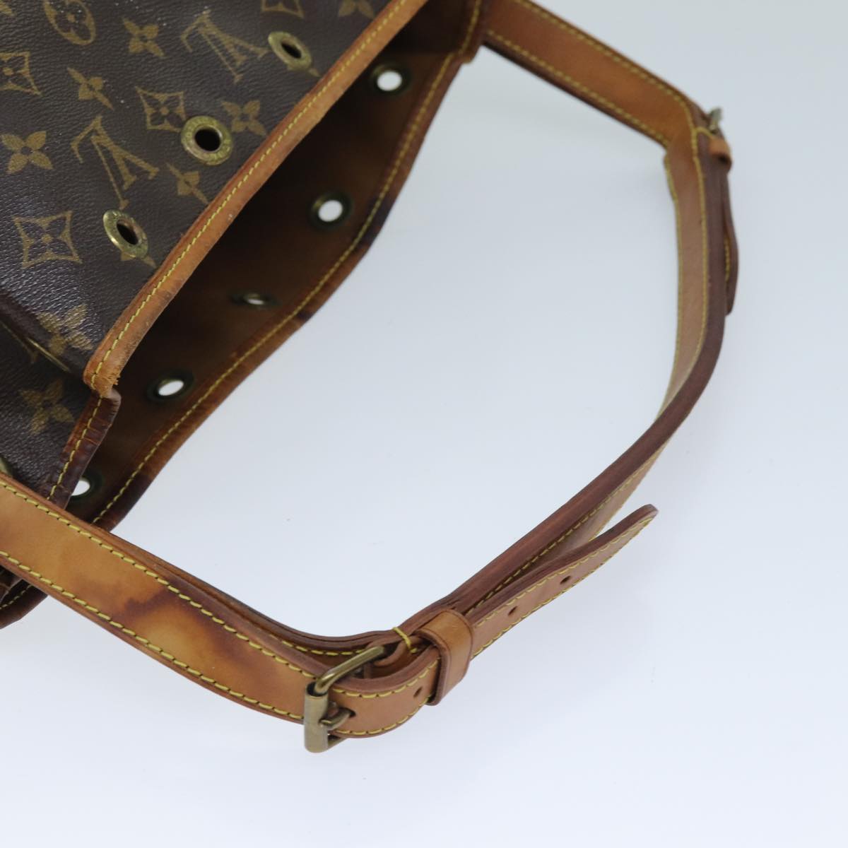 LOUIS VUITTON Monogram Petit Noe Shoulder Bag M42226 LV Auth 72369