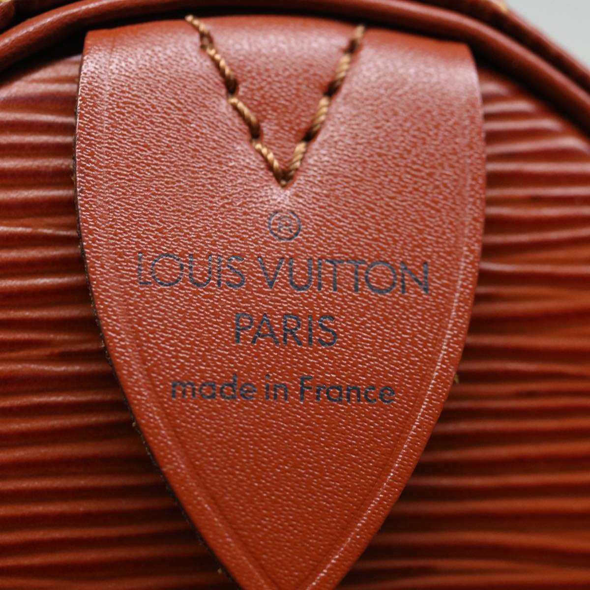 LOUIS VUITTON Epi Speedy 25 Hand Bag Kenya Brown M43013 LV Auth 72395