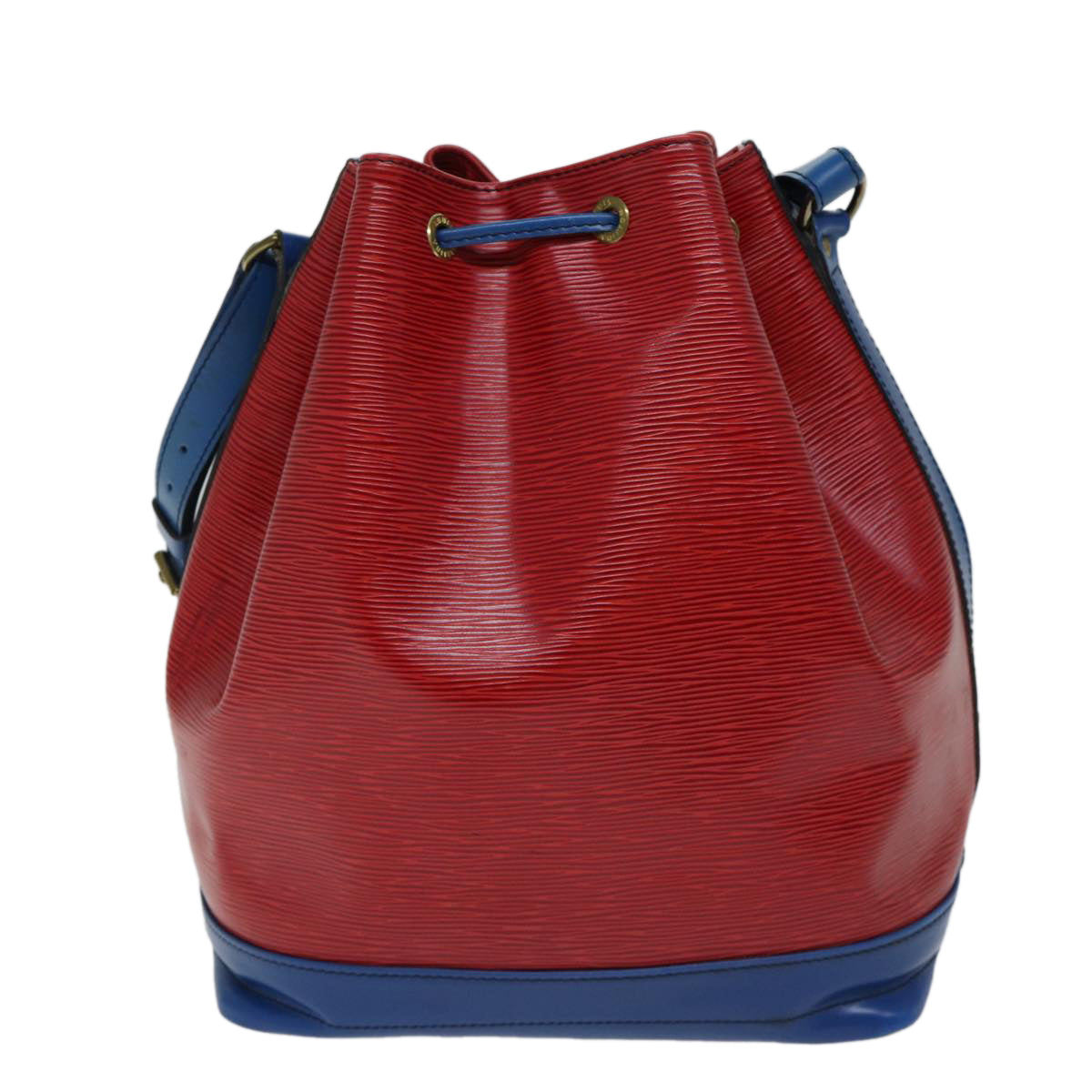 LOUIS VUITTON Epi Noe Shoulder Bag Bicolor Red Blue M44084 LV Auth 72398