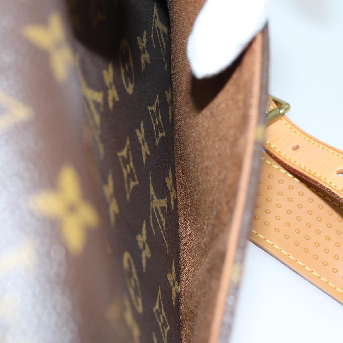 LOUIS VUITTON Monogram Sologne Shoulder Bag M42250 LV Auth 72434