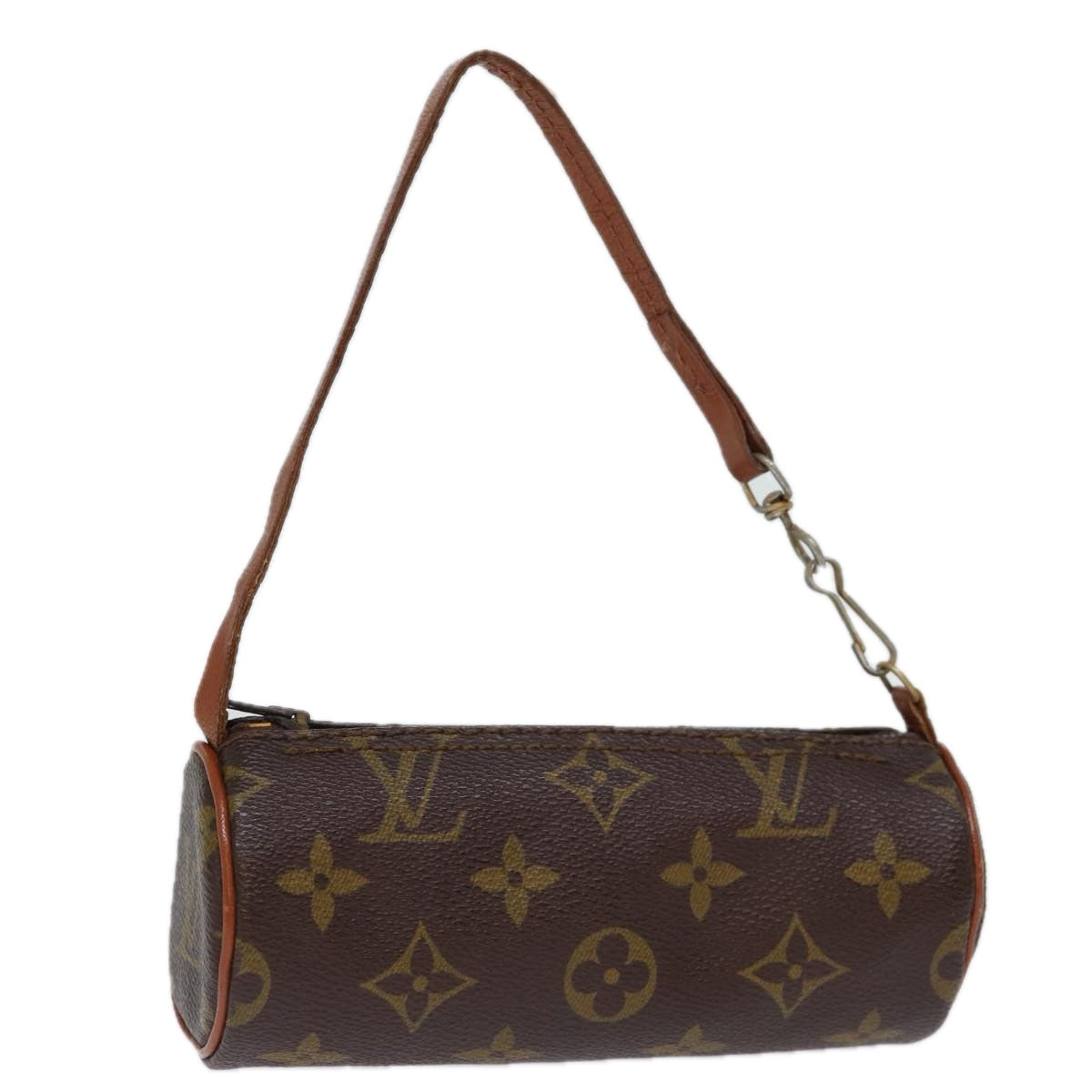 LOUIS VUITTON Monogram Papillon Pouch Vintage LV Auth 72448