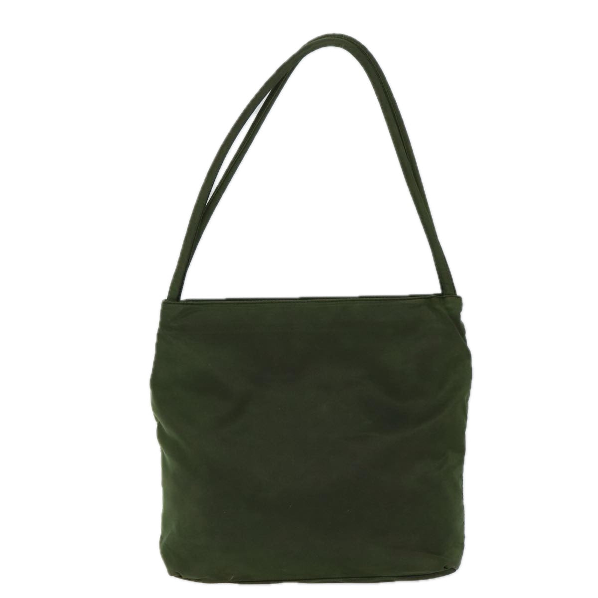 PRADA Shoulder Bag Nylon Khaki Auth 72482 - 0