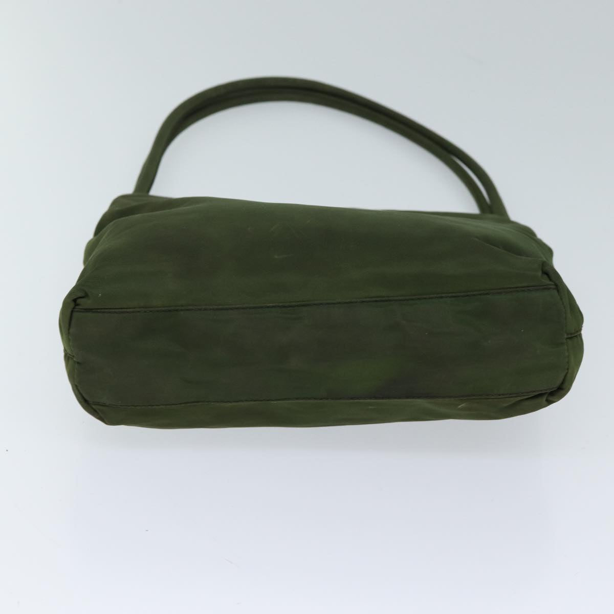 PRADA Shoulder Bag Nylon Khaki Auth 72482