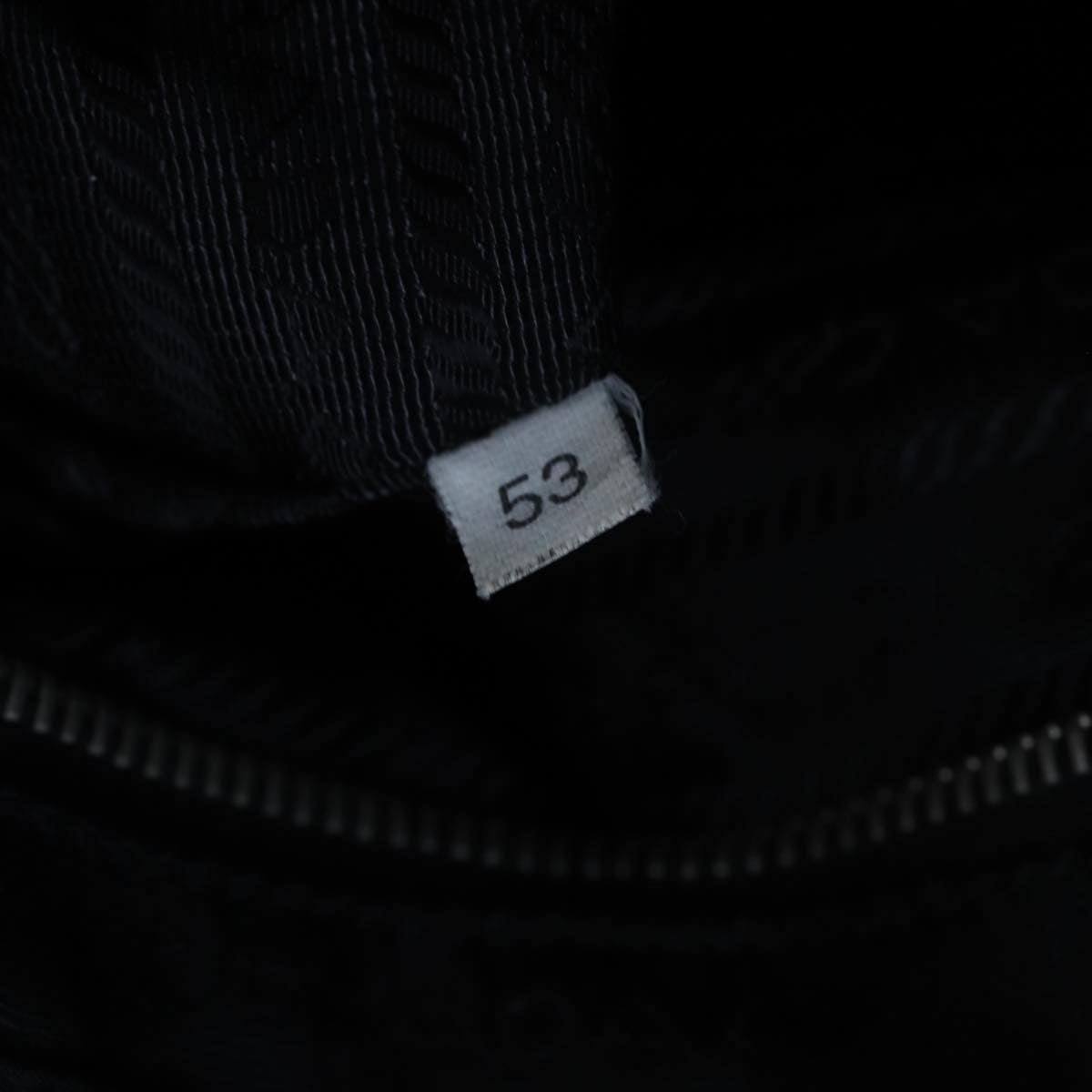 PRADA Backpack Nylon Black Auth 72489