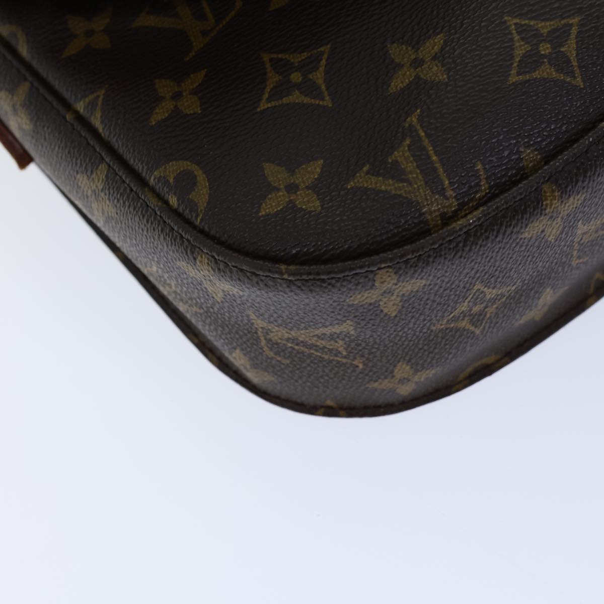 LOUIS VUITTON Monogram Saint Cloud GM Shoulder Bag M51242 LV Auth 72510