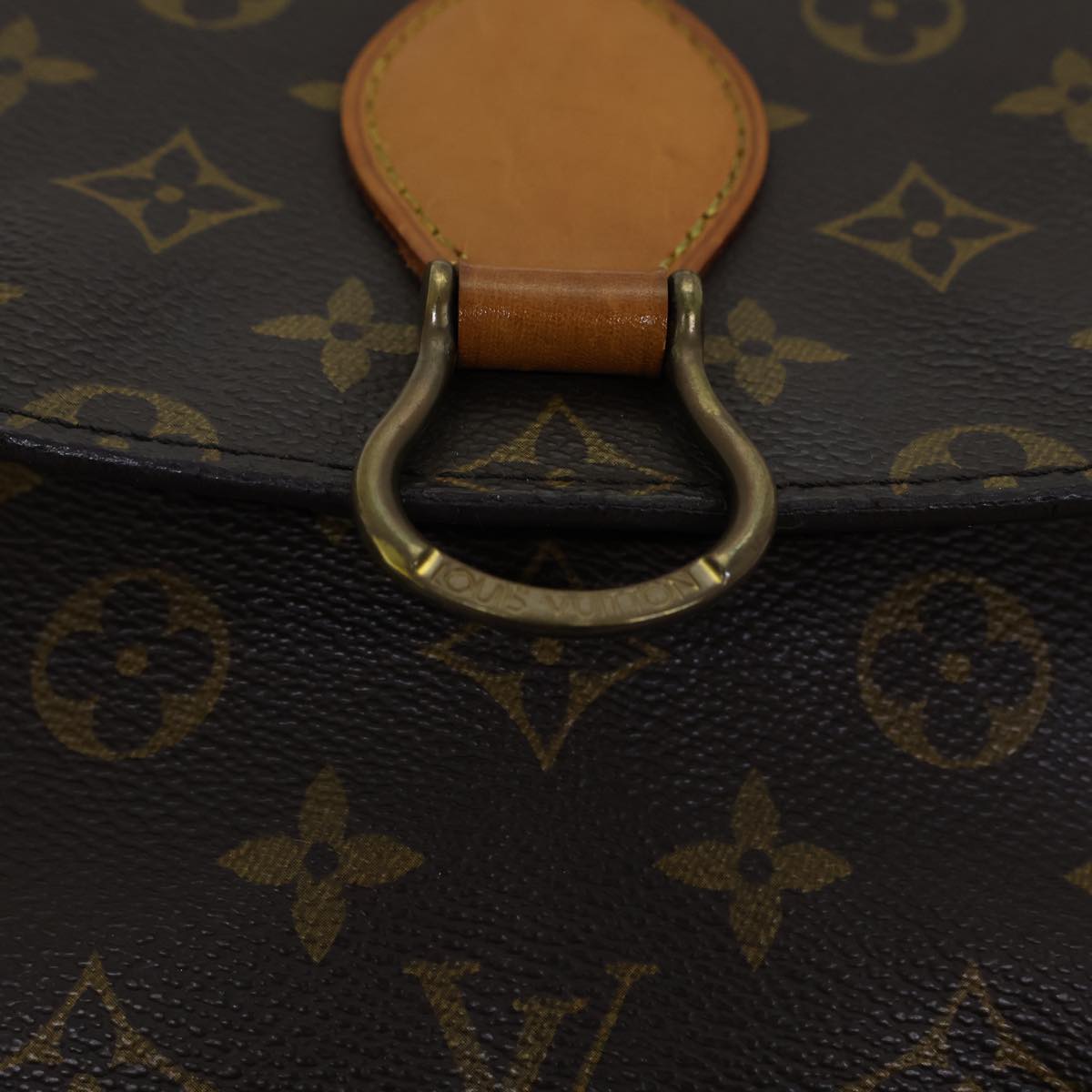 LOUIS VUITTON Monogram Saint Cloud GM Shoulder Bag M51242 LV Auth 72510